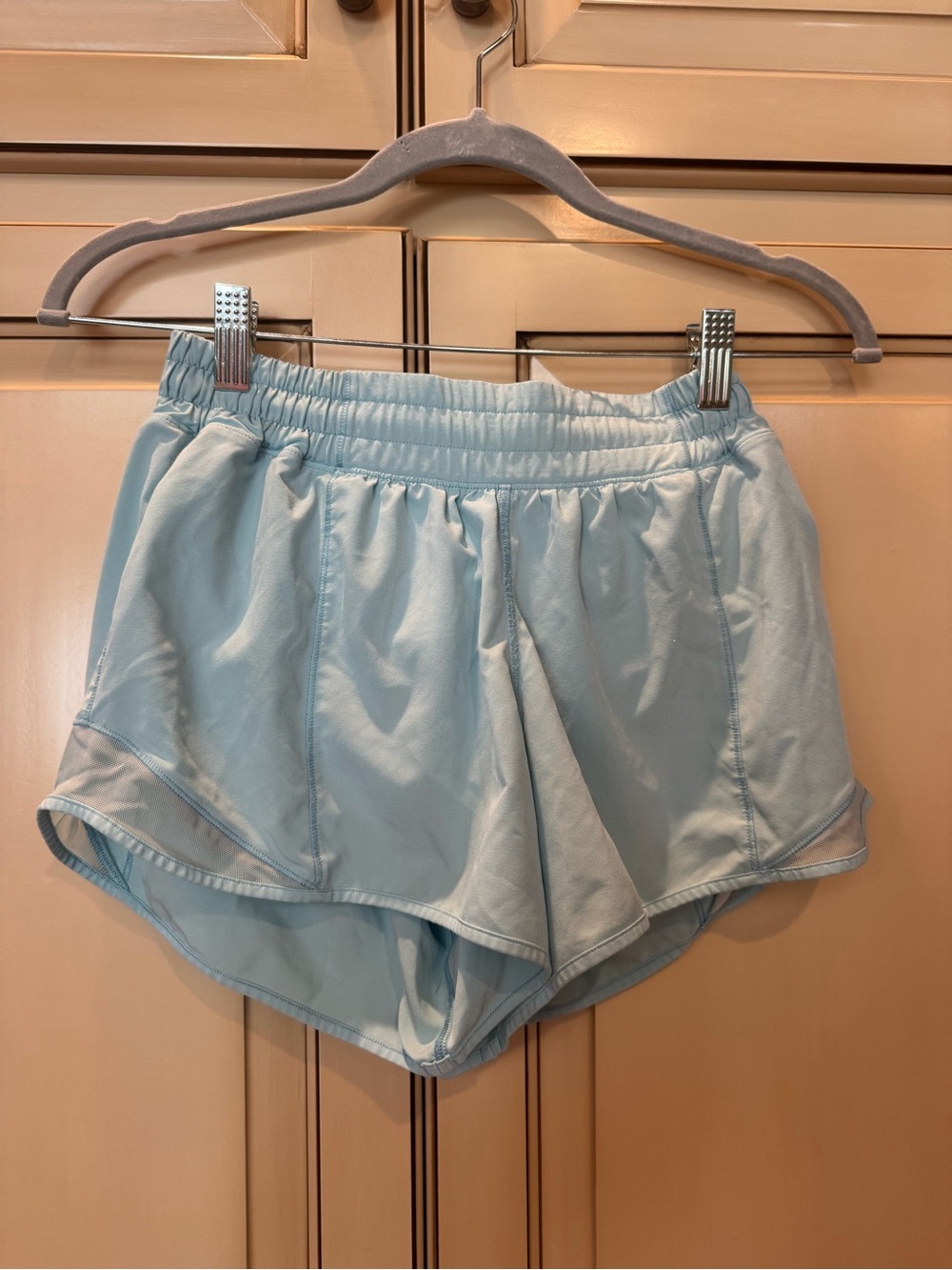 lululemon athletica Light Blue Women's Athletic Shorts